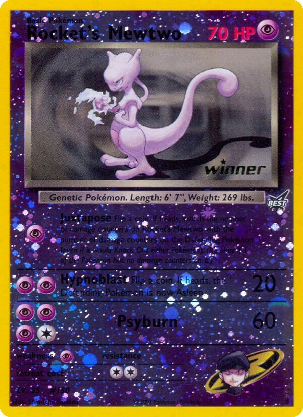 Rocket's Mewtwo [Best of Promos]