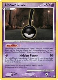 Unown (!) (42) [Legends Awakened] Reverse Holofoil - Deck Out Gaming