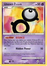 Unown [B] (66) [Diamond and Pearl] Reverse Holofoil - Deck Out Gaming