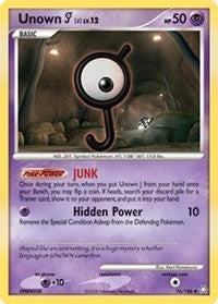 Unown (J) (76) [Legends Awakened] Reverse Holofoil - Deck Out Gaming