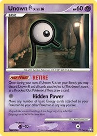 Unown (R) (77) [Legends Awakened] Reverse Holofoil - Deck Out Gaming