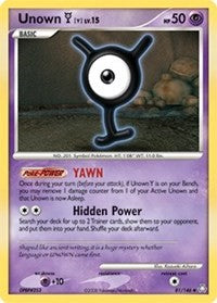 Unown (Y) (81) [Legends Awakened] Reverse Holofoil - Deck Out Gaming