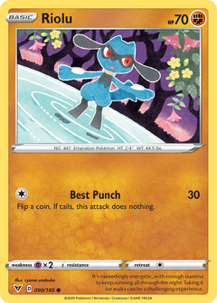 Riolu [SWSH04: Vivid Voltage] Reverse Holofoil - Deck Out Gaming