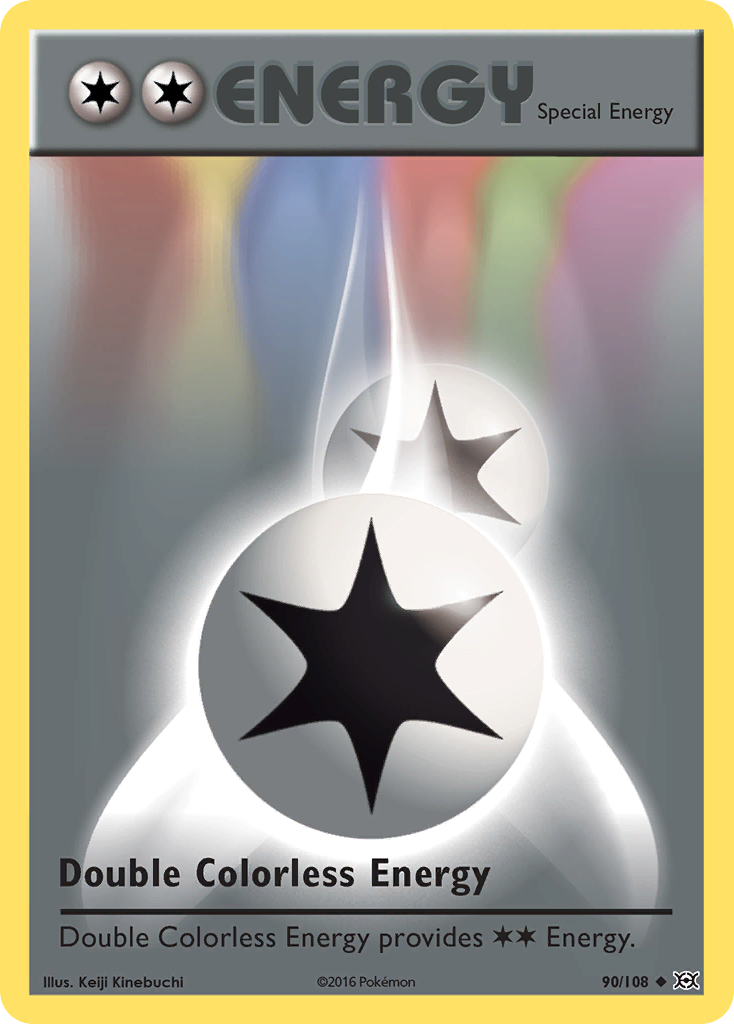 Double Colorless Energy (90) [XY - Evolutions] Reverse Holofoil - Deck Out Gaming