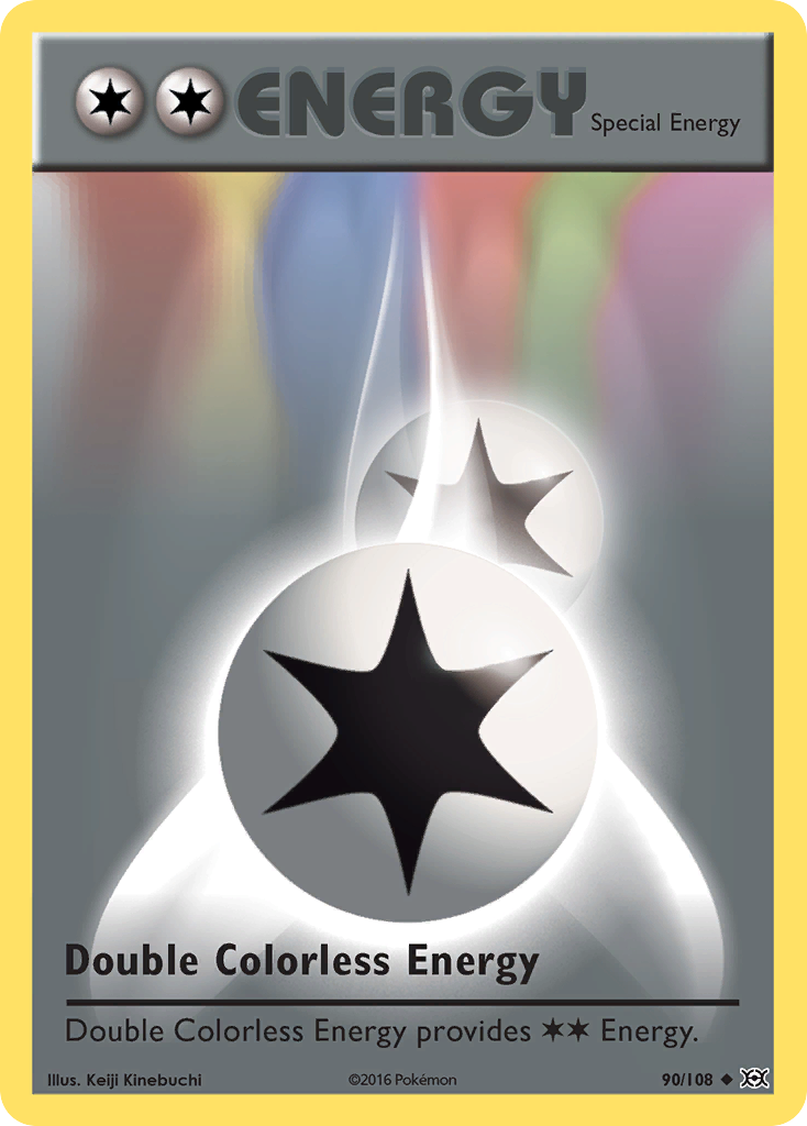 Double Colorless Energy (90) [XY - Evolutions]