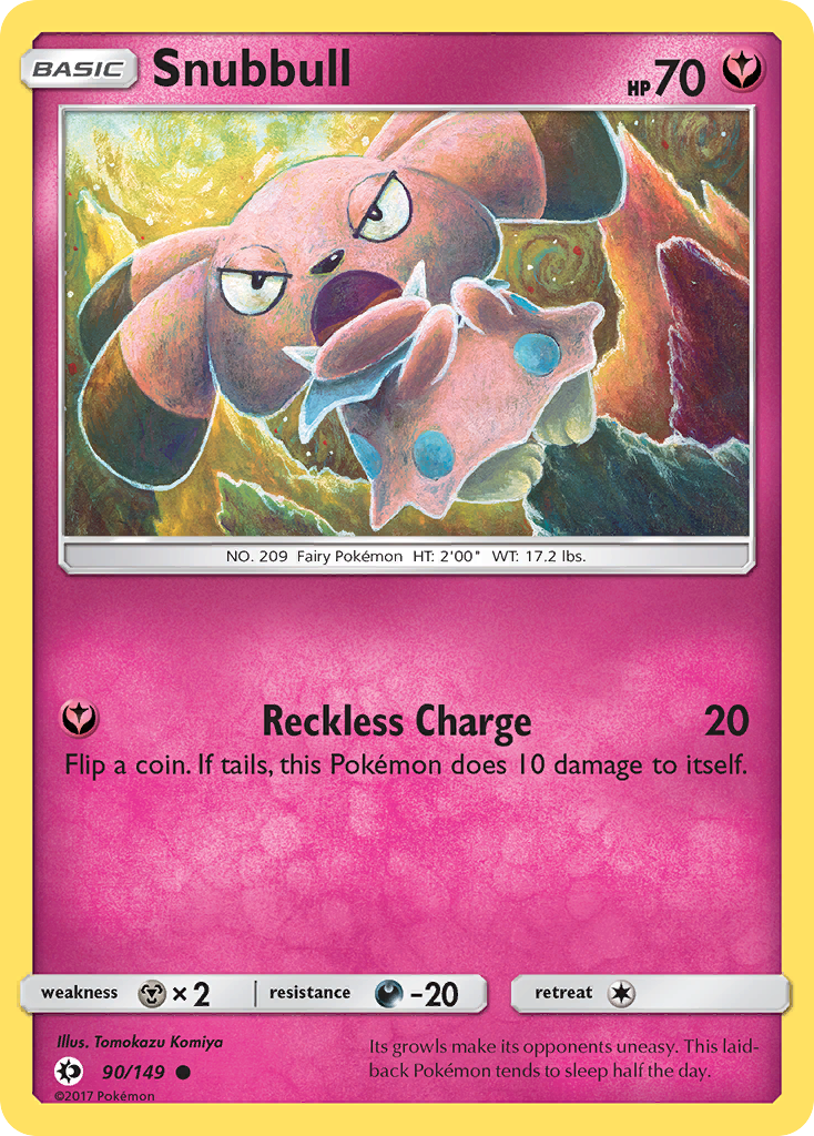 Snubbull (90) [SM Base Set] - Deck Out Gaming