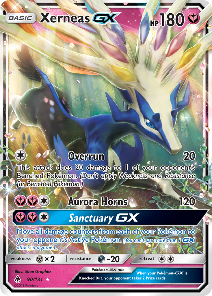 Xerneas GX (90) [SM - Forbidden Light] - Deck Out Gaming