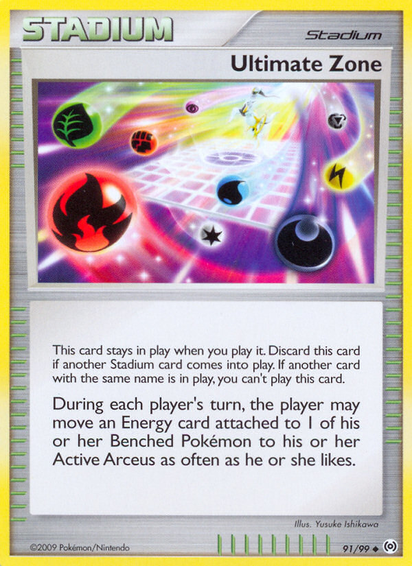 Ultimate Zone (91) [Arceus] Reverse Holofoil - Deck Out Gaming