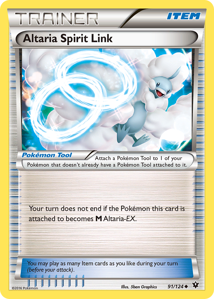 Altaria Spirit Link (91) [XY - Fates Collide] Reverse Holofoil - Deck Out Gaming