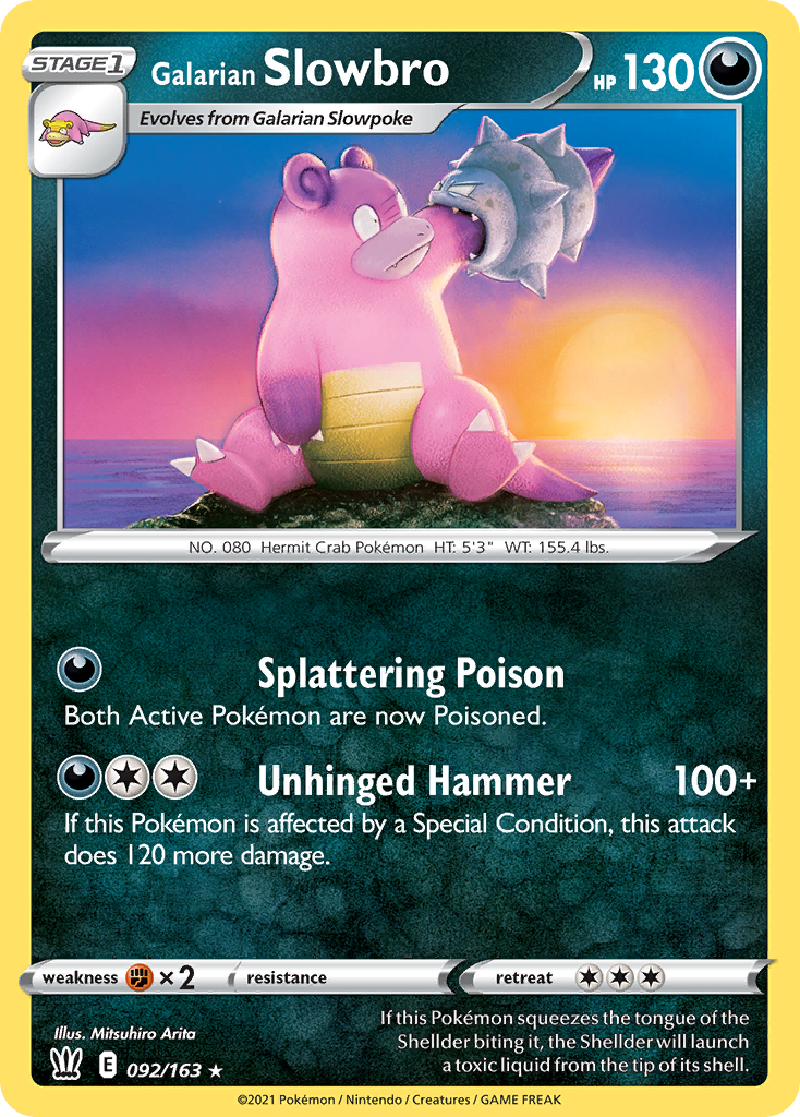 Galarian Slowbro [SWSH05: Battle Styles] Reverse Holofoil - Deck Out Gaming