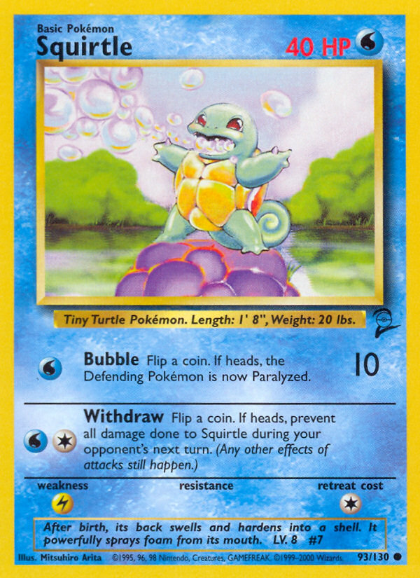 Squirtle (93) [Base Set 2] - Deck Out Gaming