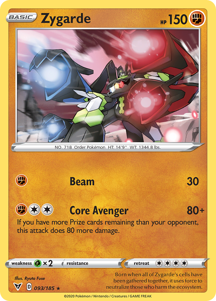 Zygarde [SWSH04: Vivid Voltage] Reverse Holofoil - Deck Out Gaming