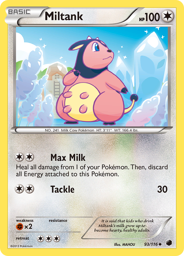 Miltank (93) [Plasma Freeze]