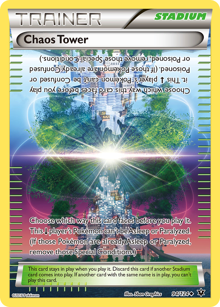 Chaos Tower (94) [XY - Fates Collide] - Deck Out Gaming