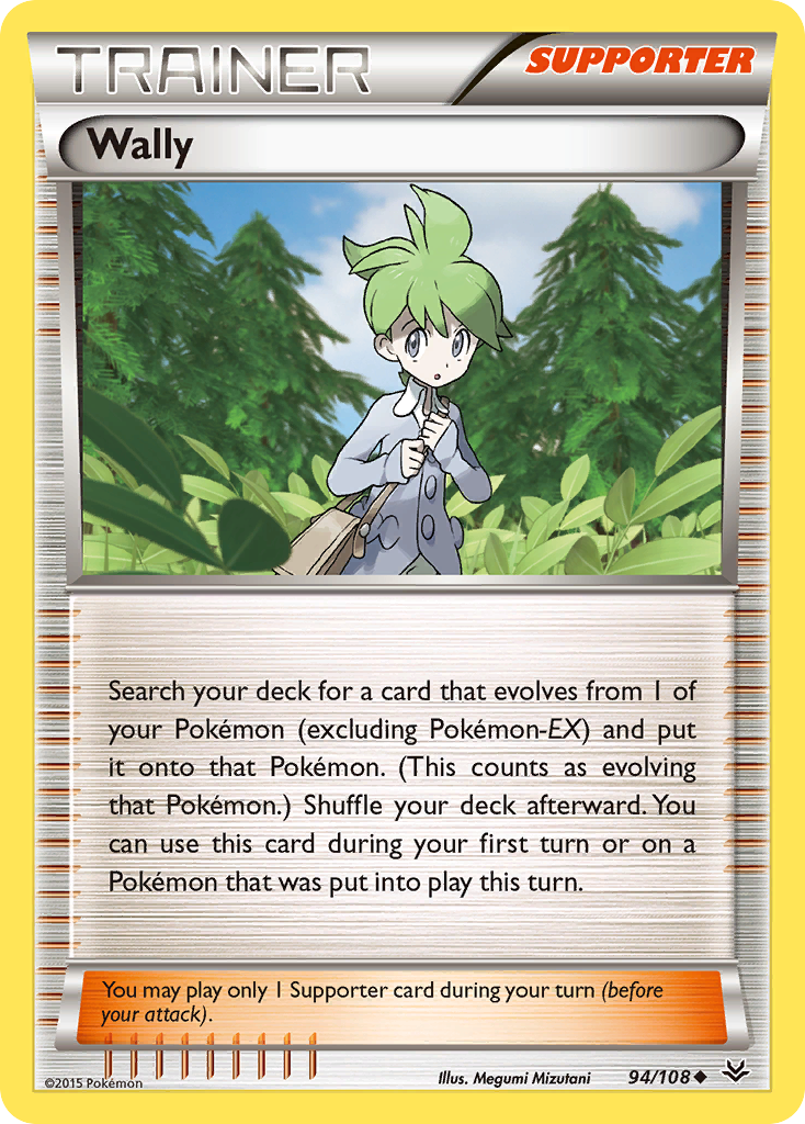 Wally (94) [XY - Roaring Skies] Reverse Holofoil - Deck Out Gaming