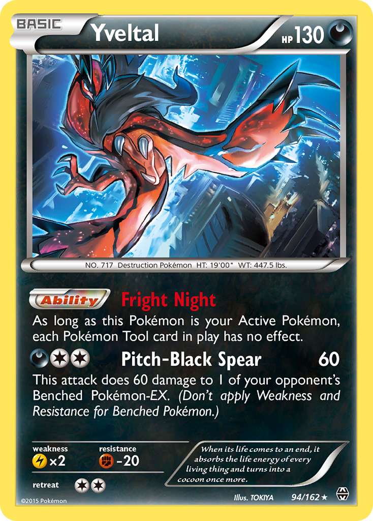 Yveltal [BREAKthrough] Reverse Holofoil - Deck Out Gaming