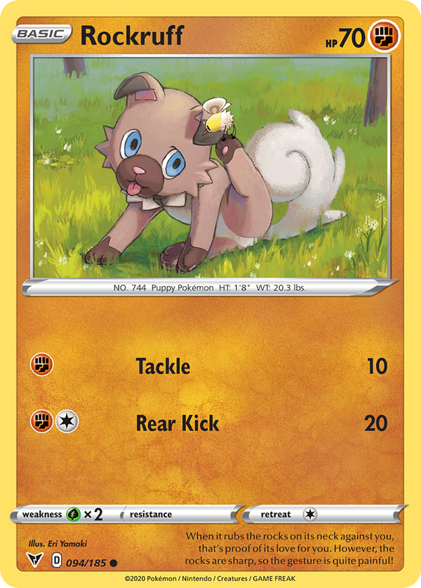 Rockruff [SWSH04: Vivid Voltage] - Deck Out Gaming