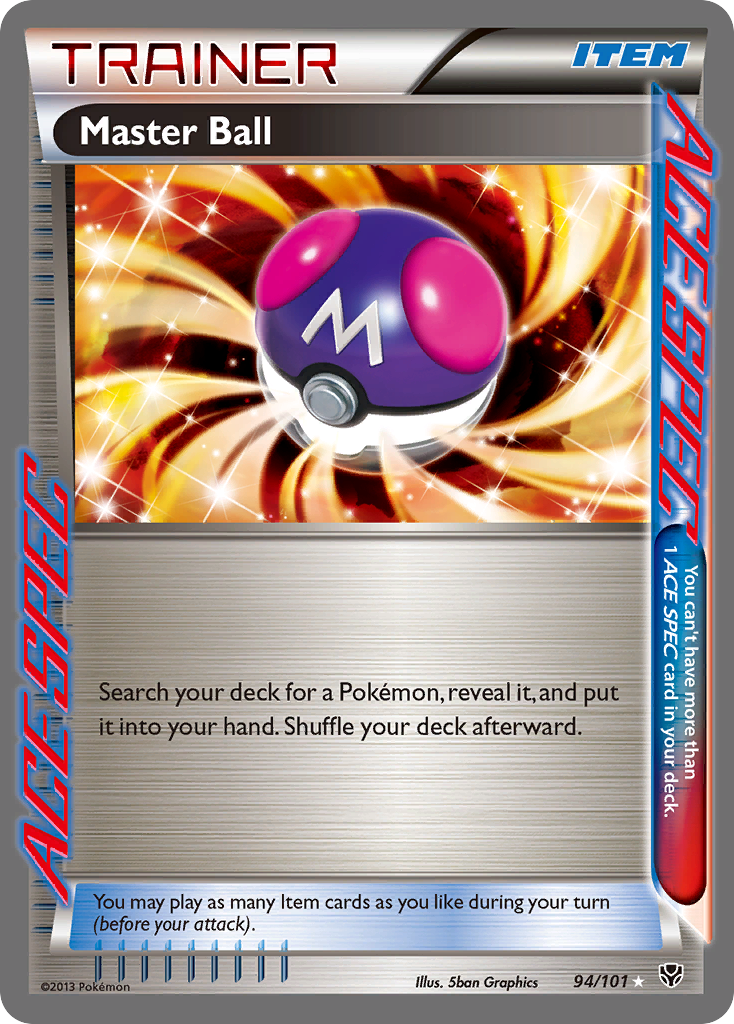 Master Ball (94) [Plasma Blast] - Deck Out Gaming