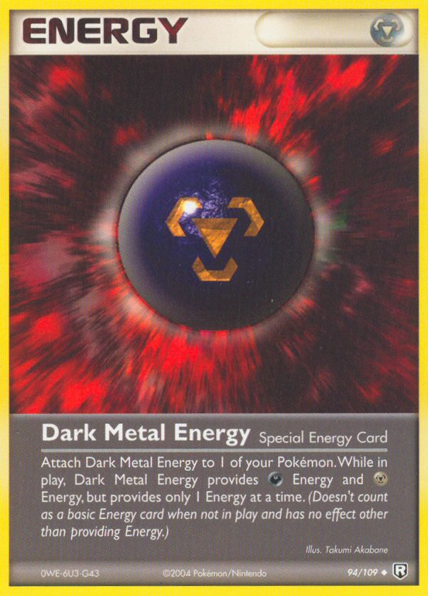 Dark Metal Energy (94) [Team Rocket Returns] Reverse Holofoil - Deck Out Gaming