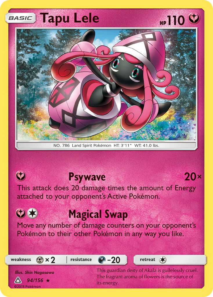 Tapu Lele (94) [SM - Ultra Prism] Reverse Holofoil - Deck Out Gaming