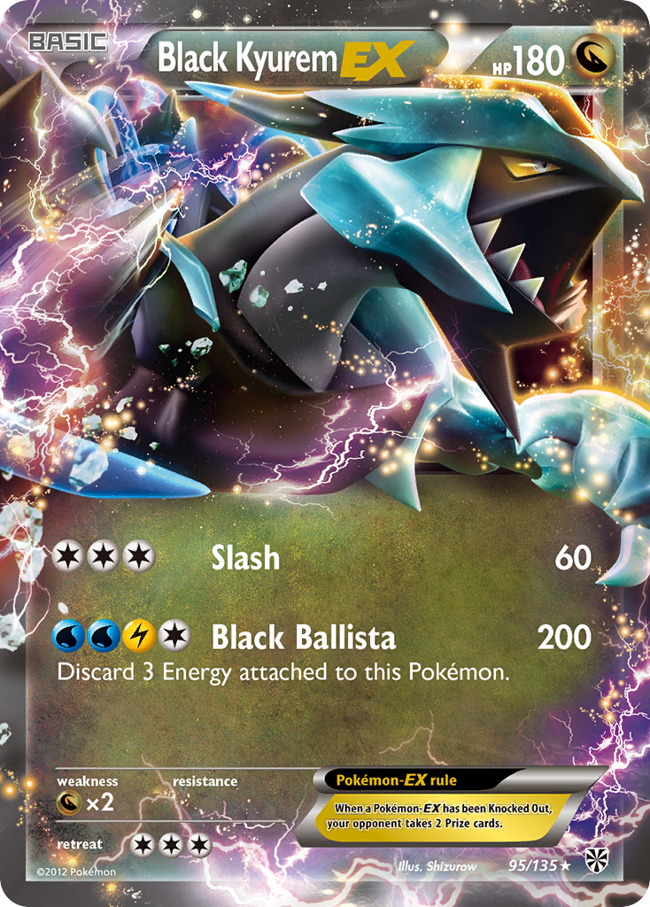 Black Kyurem EX (95) [Plasma Storm]