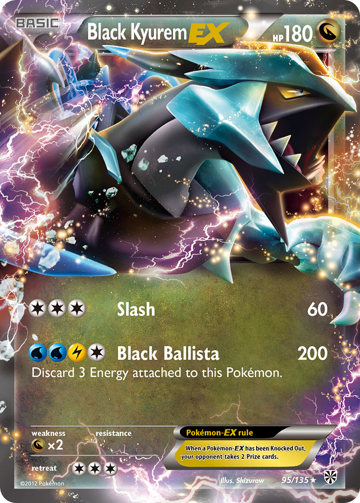 Black Kyurem EX (95) [Plasma Storm] - Deck Out Gaming