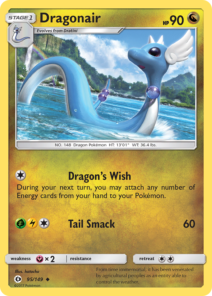 Dragonair (95) [SM Base Set] - Deck Out Gaming