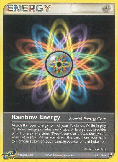 Rainbow Energy (95) [Ruby and Sapphire] Reverse Holofoil - Deck Out Gaming