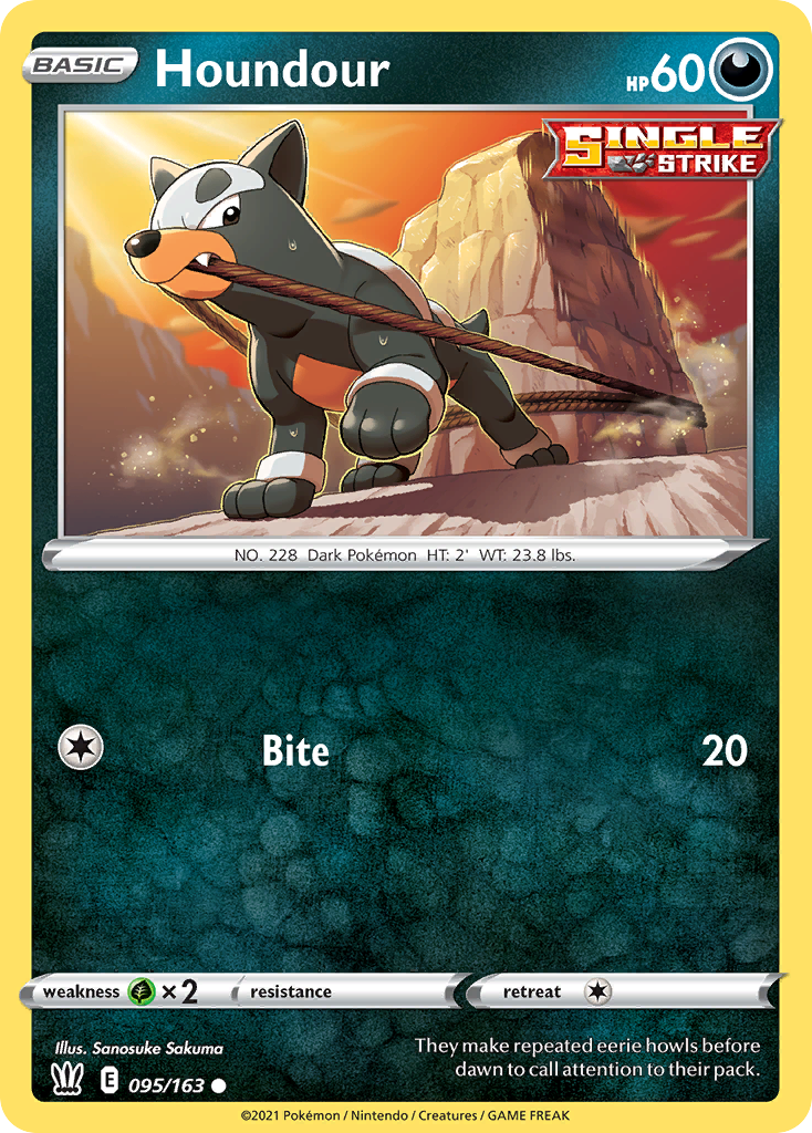 Houndour [SWSH05: Battle Styles] Reverse Holofoil - Deck Out Gaming