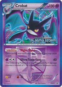 Crobat (Team Plasma - Staff Prerelease) (BW51) [Black and White Promos] - Deck Out Gaming