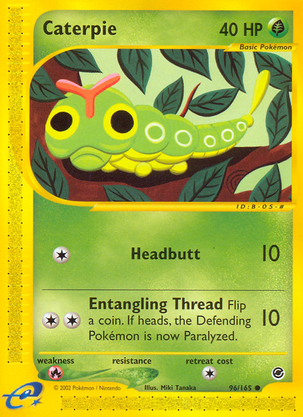 Caterpie (96) [Expedition] Reverse Holofoil