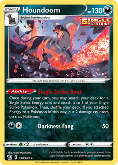 Houndoom [SWSH05: Battle Styles] Reverse Holofoil - Deck Out Gaming