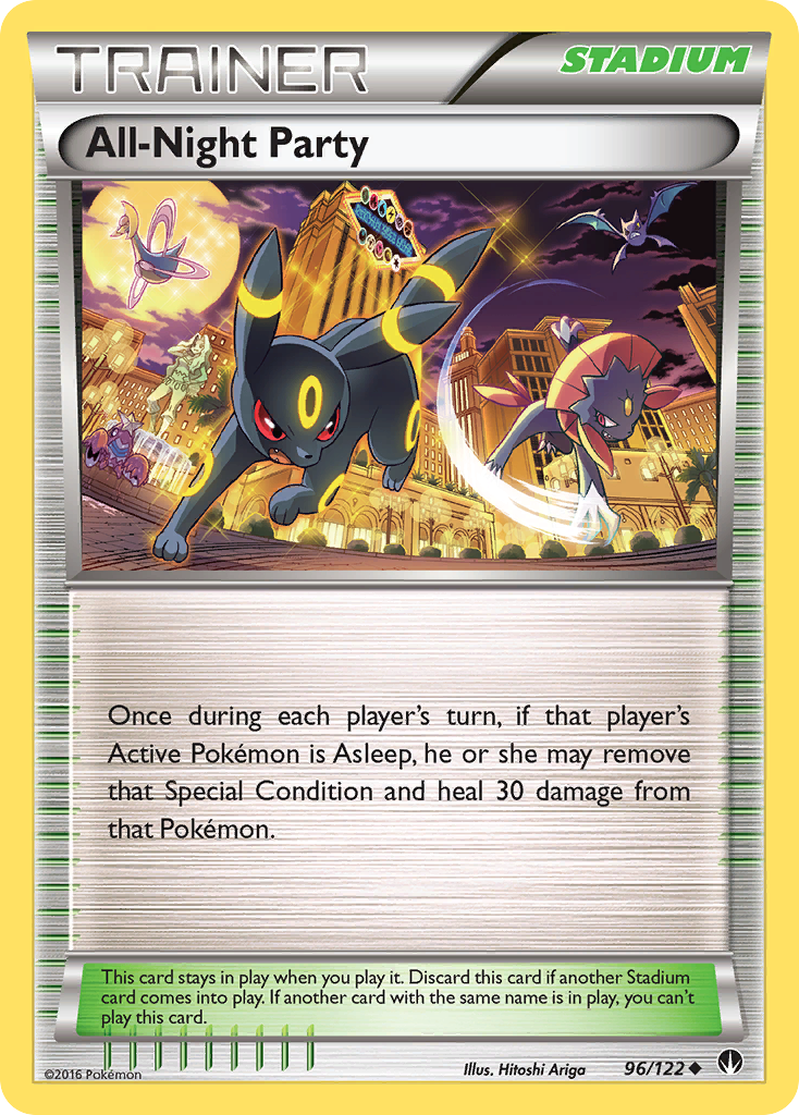 All-Night Party (96) [XY - BREAKpoint] Reverse Holofoil - Deck Out Gaming