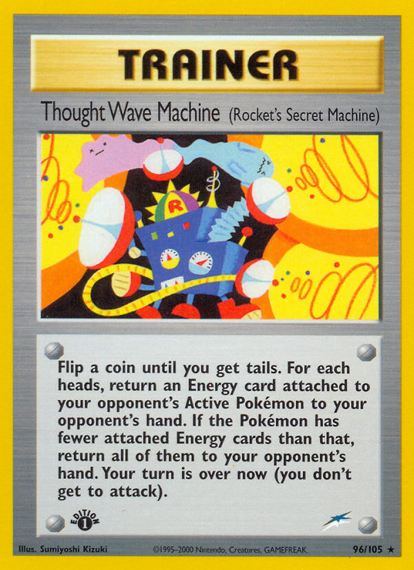 Thought Wave Machine (Rocket's Secret Machine) (96) [Neo Destiny] - Deck Out Gaming