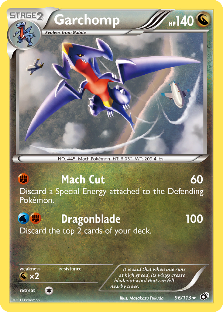 Garchomp (96) [Legendary Treasures] Reverse Holofoil - Deck Out Gaming