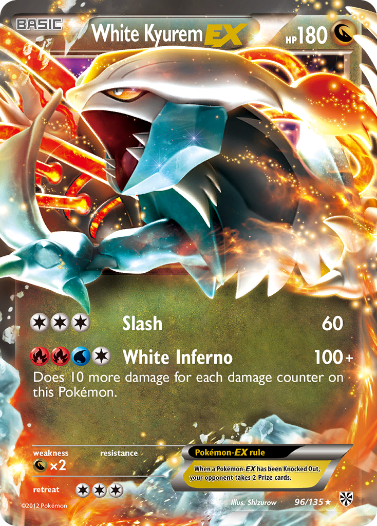 White Kyurem EX (96) [Plasma Storm] - Deck Out Gaming