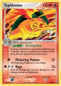 Typhlosion (EX Unseen Forces) (17) [Deck Exclusives]