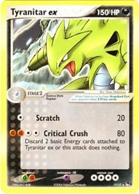 Tyranitar ex (Non-Holo) (17) [POP Series 1] - Deck Out Gaming