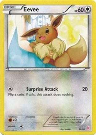 Eevee (21/30) [XY: Trainer Kit - Sylveon] - Deck Out Gaming