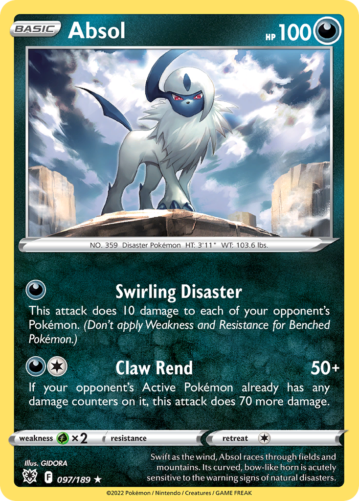 Absol (097/189) [Sword & Shield: Astral Radiance] - Deck Out Gaming