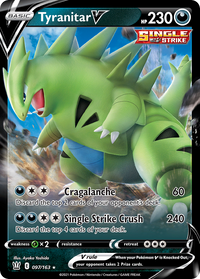 Tyranitar V [SWSH05: Battle Styles] - Deck Out Gaming