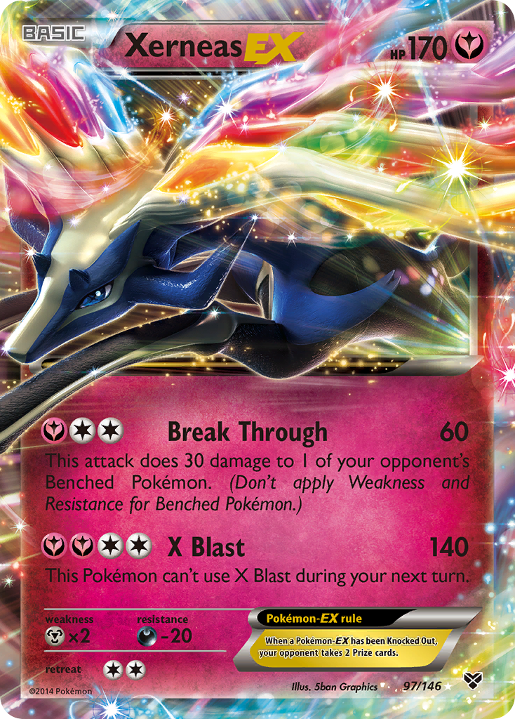 Xerneas EX (97) [XY Base Set] - Deck Out Gaming