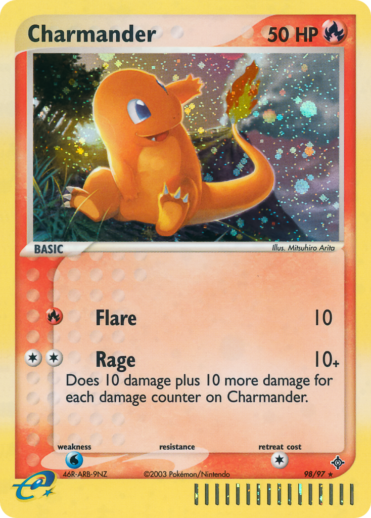 Charmander (98/97) [EX: Dragon]