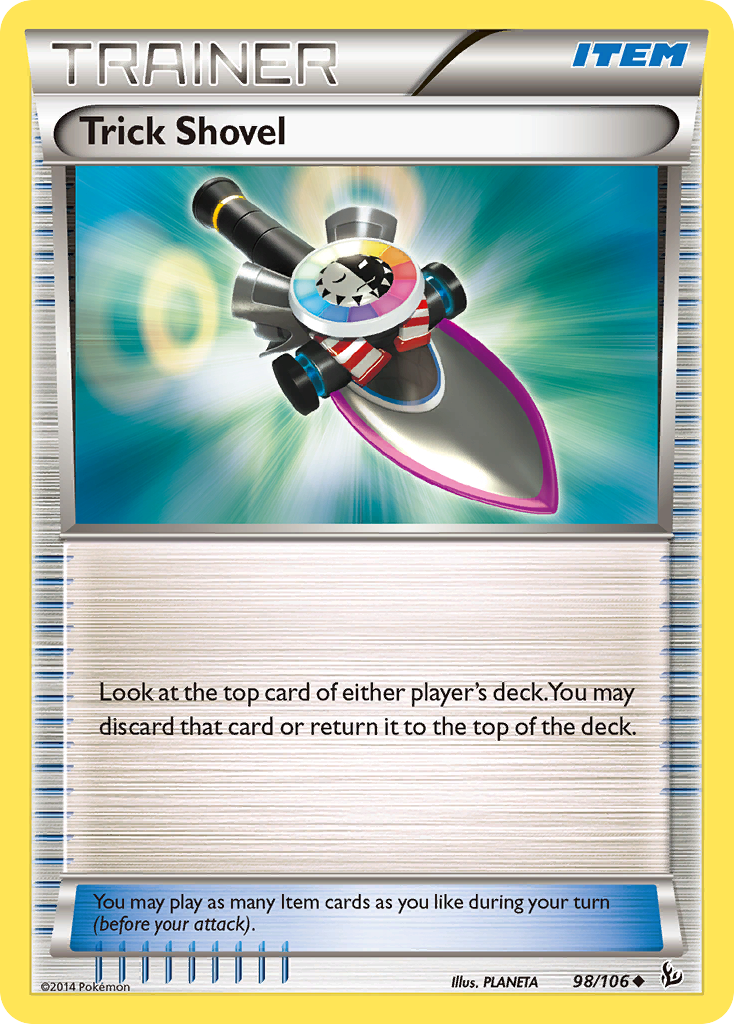 Trick Shovel (98) [XY - Flashfire] - Deck Out Gaming