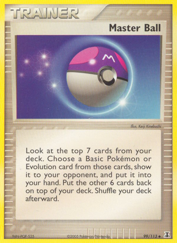 Master Ball (99/113) (Stamped) [EX: Delta Species] - Deck Out Gaming