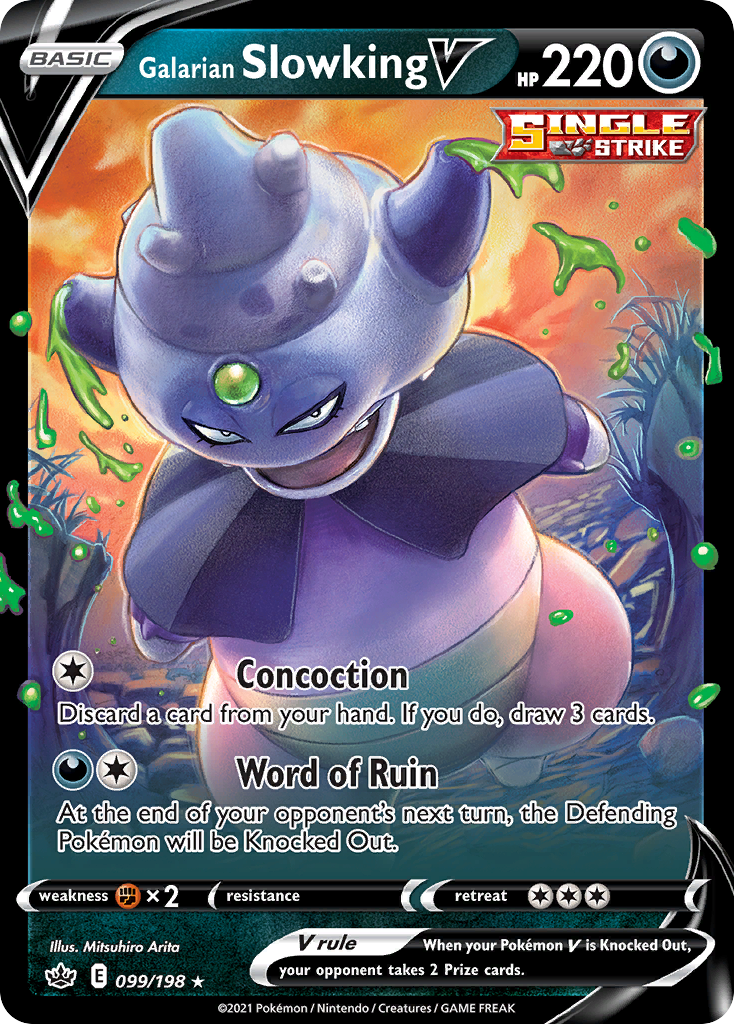 Galarian Slowking V (099/198) [Sword & Shield: Chilling Reign] - Deck Out Gaming