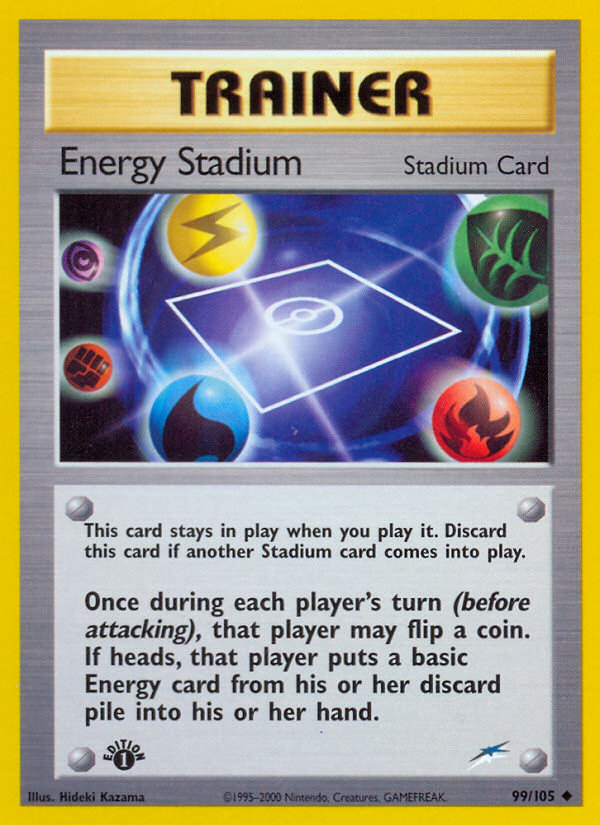 Energy Stadium (99/105) [Neo Destiny 1st Edition] - Deck Out Gaming