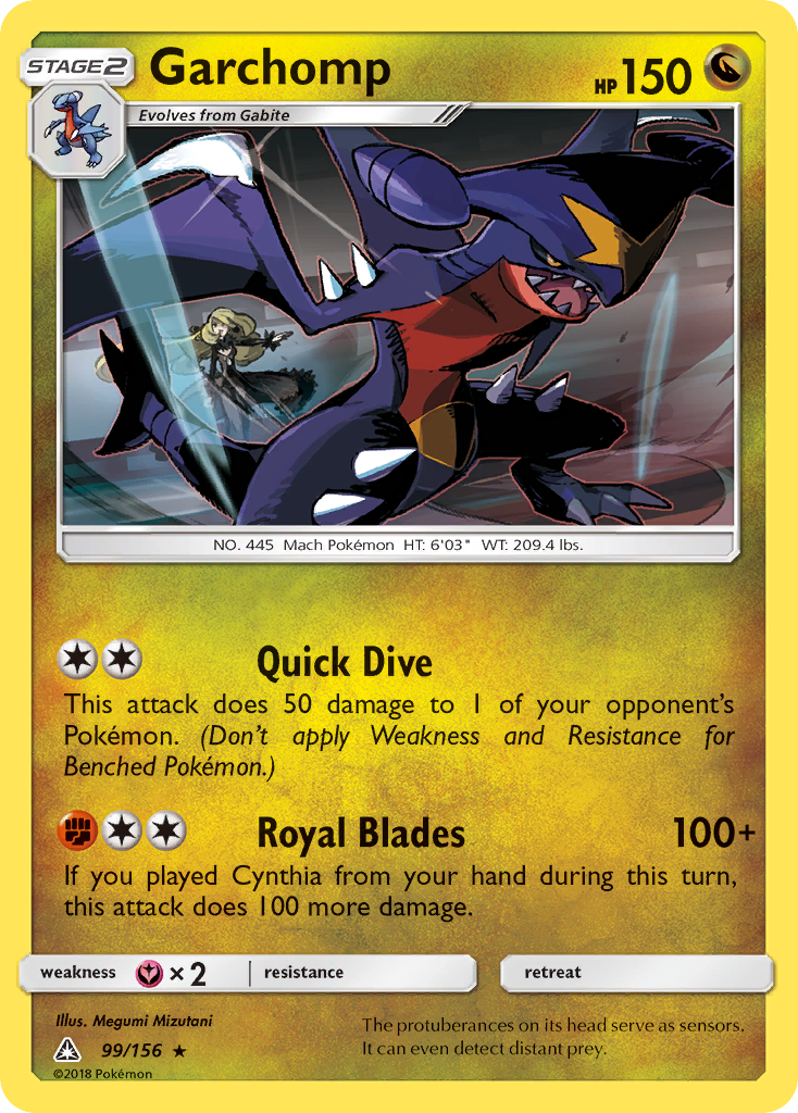 Garchomp (99) [SM - Ultra Prism] Reverse Holofoil - Deck Out Gaming