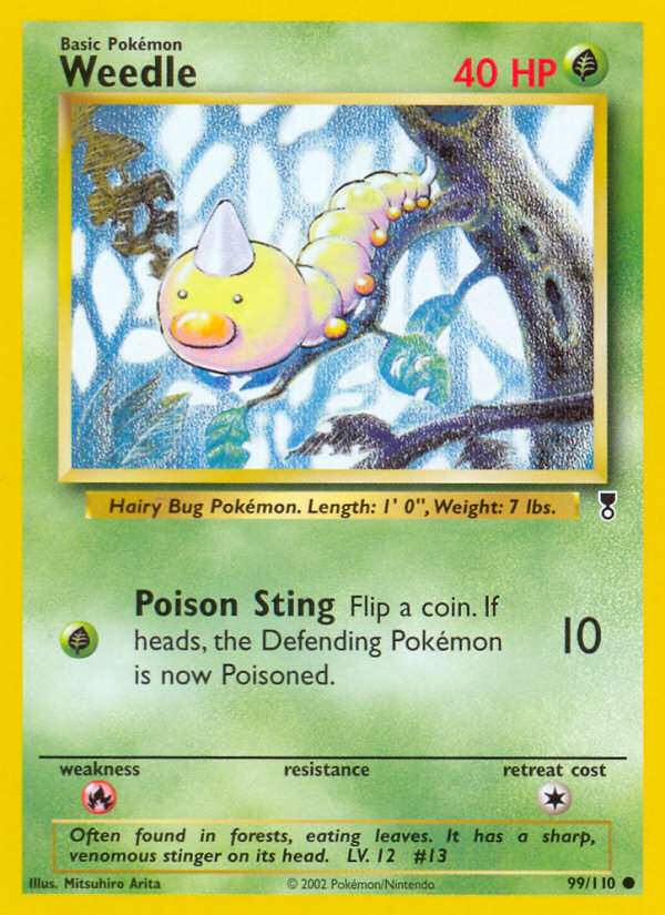 Weedle (99) [Legendary Collection] Reverse Holofoil