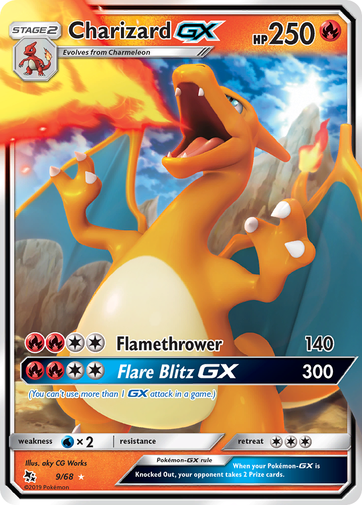 Charizard GX (9/68) [Hidden Fates] - Deck Out Gaming